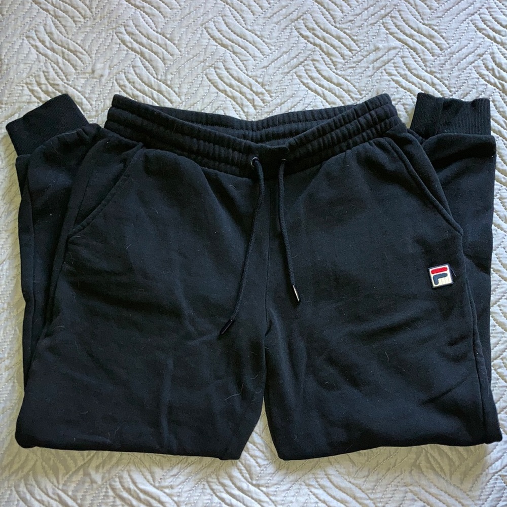 FILA Black Joggers